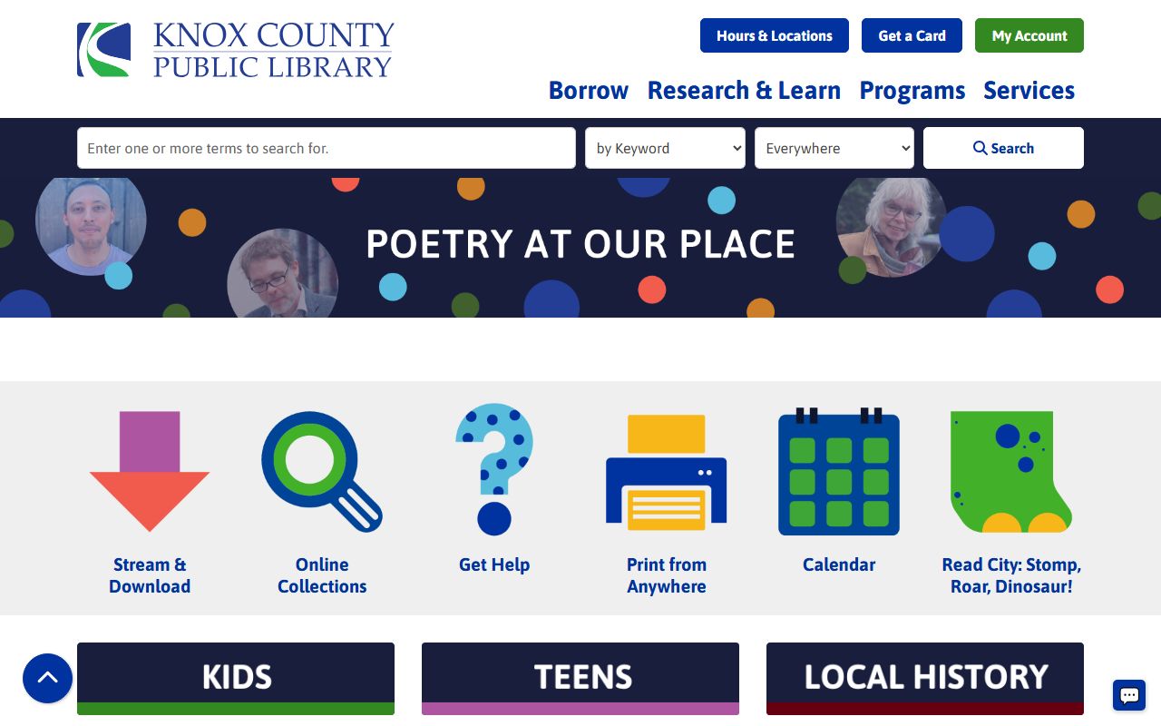 Knoxville Genealogy research at Knox County Public Library