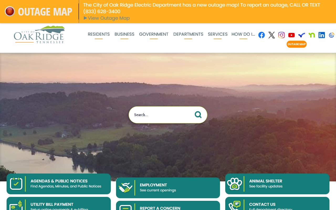 Oak Ridge Genealogy resources at the City of Oak Ridge