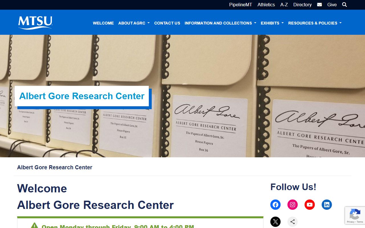 Murfreesboro Genealogy at the Albert Gore Research Center