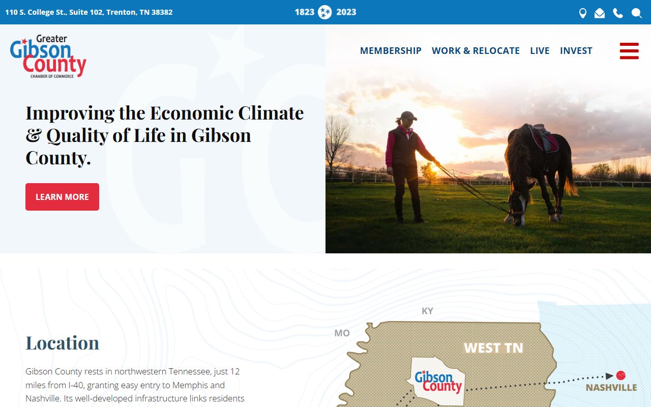 Gibson County Genealogy resource from county government