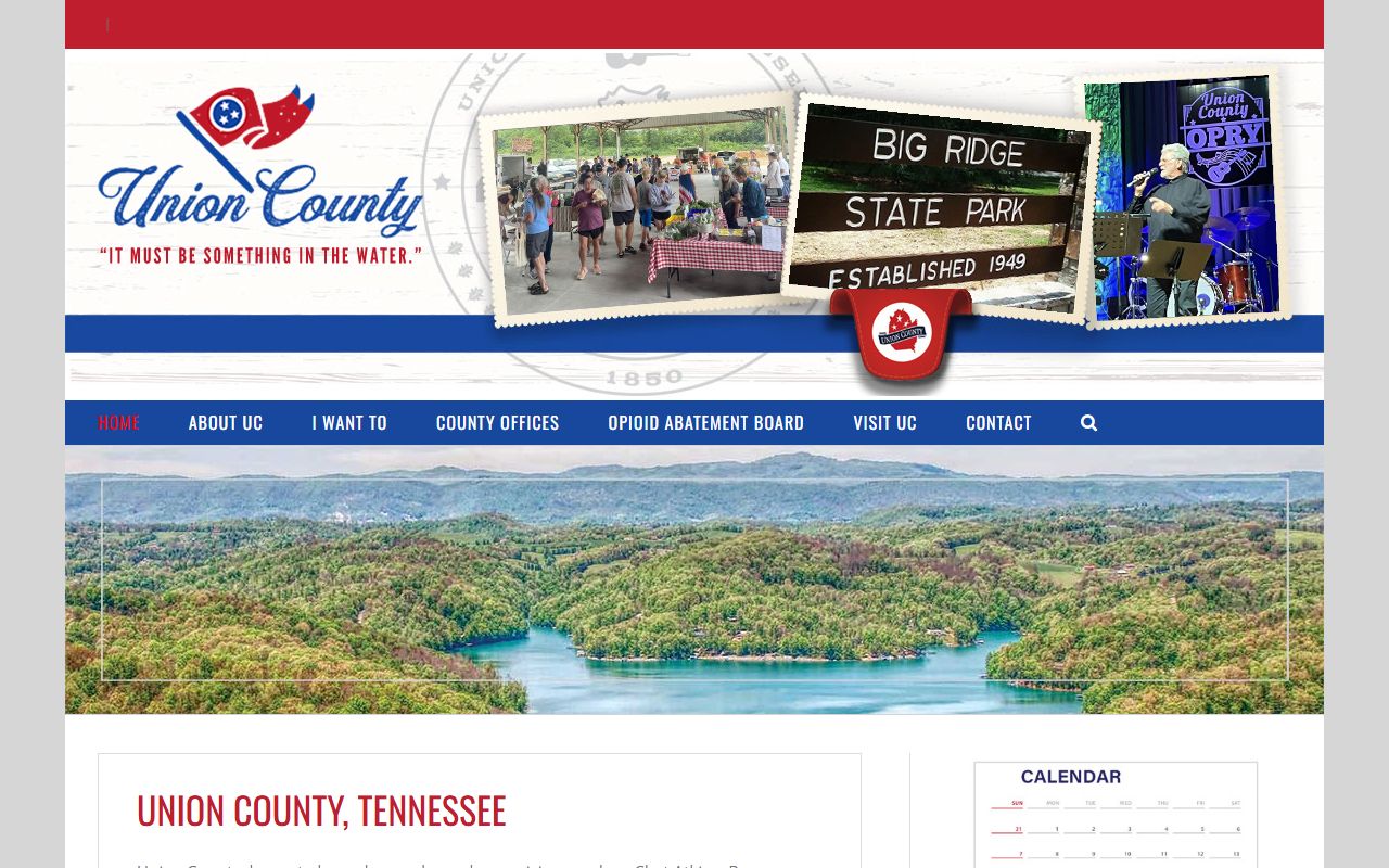 Union County genealogy resources on the Union County Government site