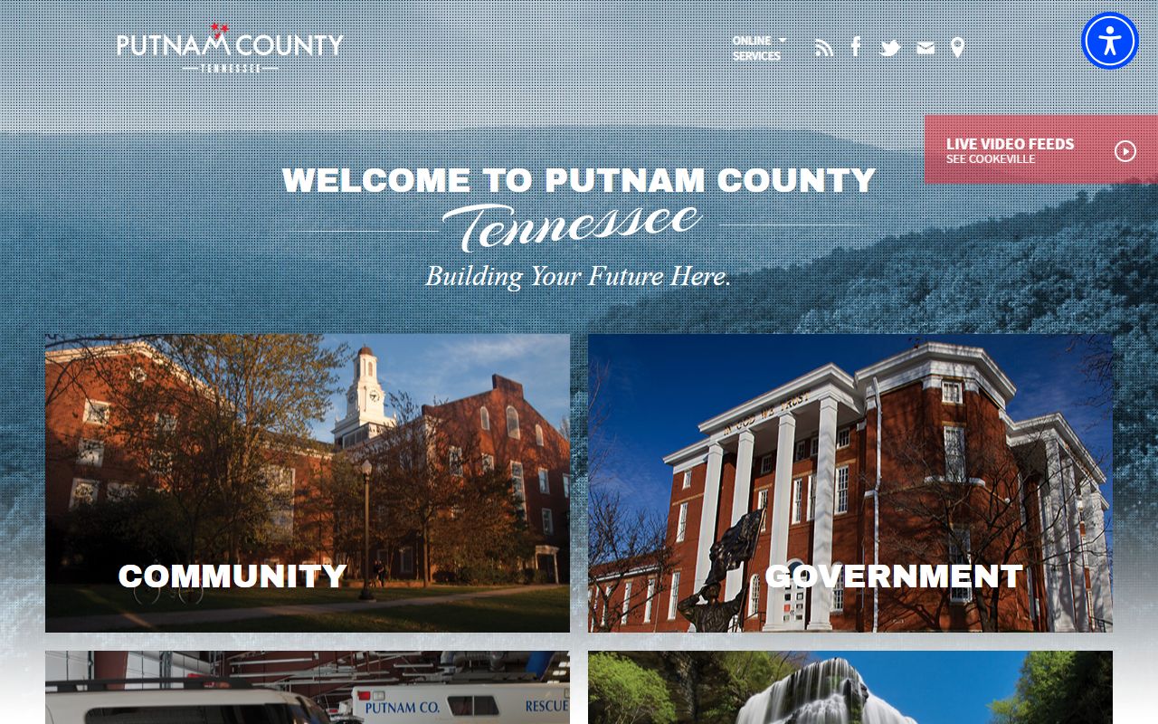 Putnam County genealogy resources on the Putnam County government site