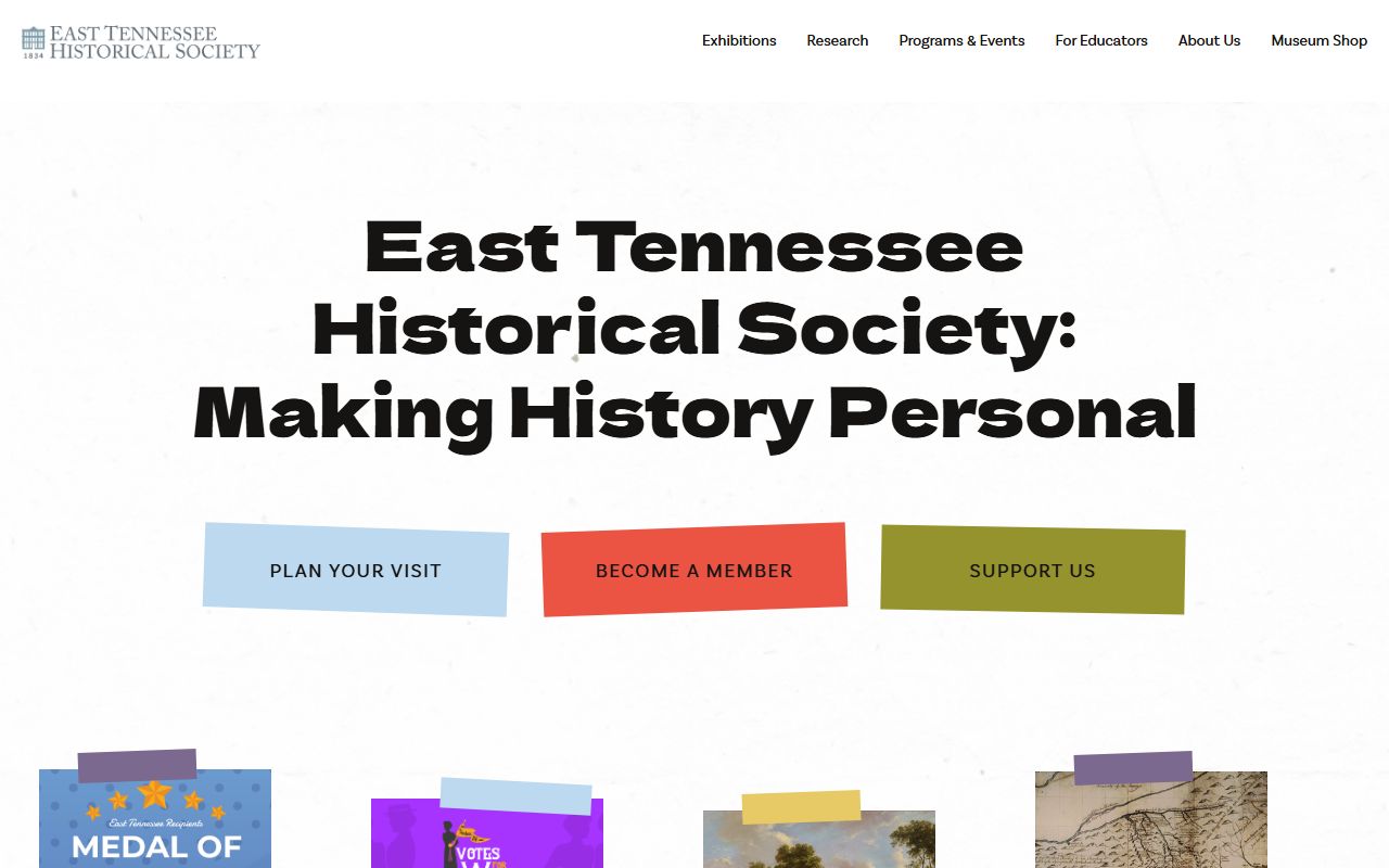 East Tennessee Genealogy research at the East Tennessee Historical Society